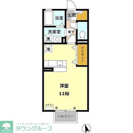 レセンテ・ジュンの物件間取画像